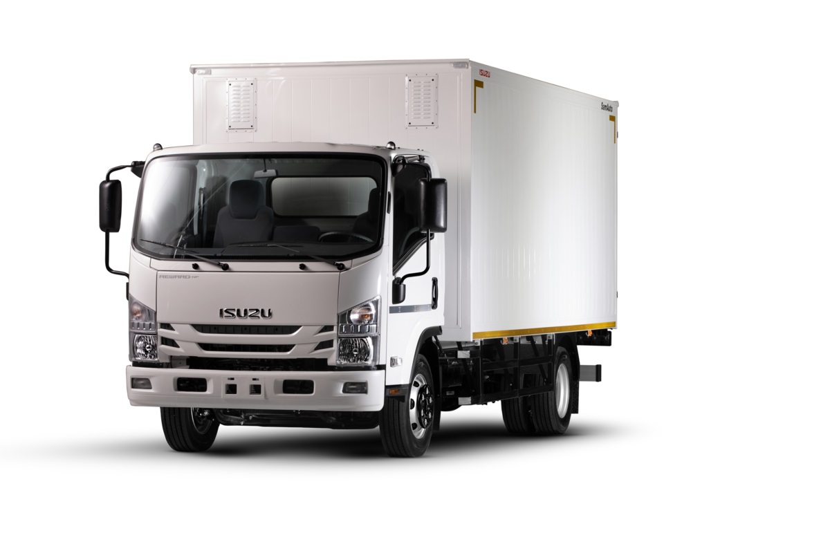 Furgon (yopiq metalda) ISUZU NPR82 (CNG) Comfort